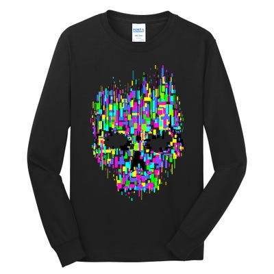 Dynamic Skull Tall Long Sleeve T-Shirt