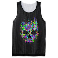 Dynamic Skull Mesh Reversible Basketball Jersey Tank
