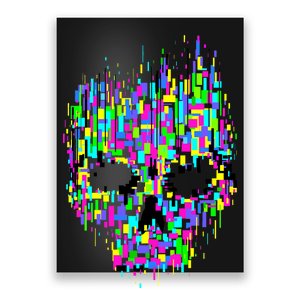 Dynamic Skull Poster