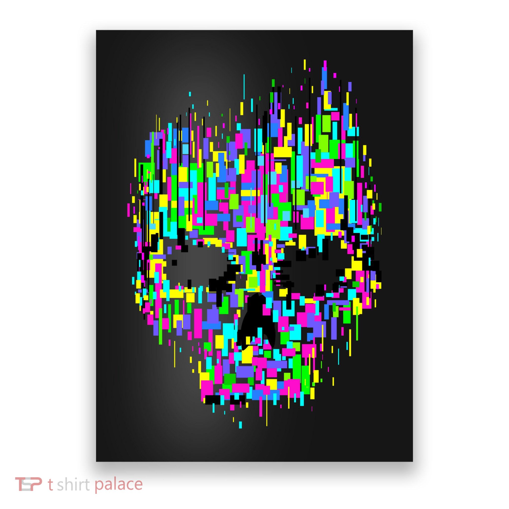 Dynamic Skull Poster