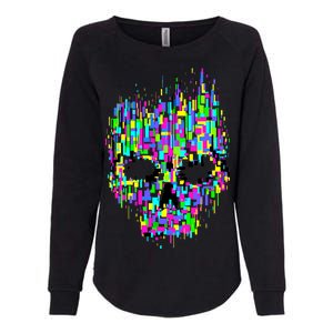 Dynamic Skull Womens California Wash Sweatshirt