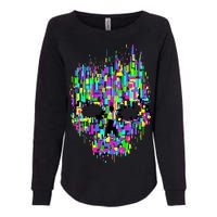 Dynamic Skull Womens California Wash Sweatshirt