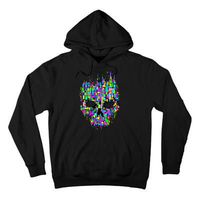 Dynamic Skull Tall Hoodie