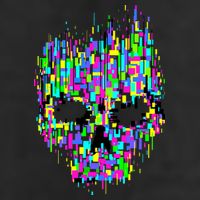 Dynamic Skull Golf Towel