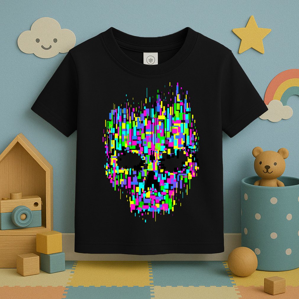 Dynamic Skull Toddler T-Shirt