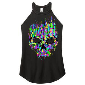 Dynamic Skull Women's Perfect Tri Rocker Tank