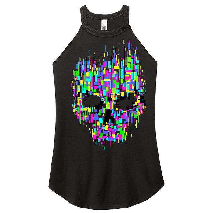 Dynamic Skull Women's Perfect Tri Rocker Tank