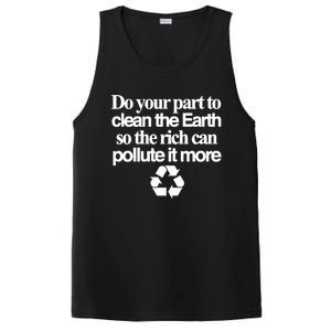 Do Your Part To Clean The Earth So The Rich Can Pollute It More PosiCharge Competitor Tank