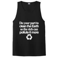 Do Your Part To Clean The Earth So The Rich Can Pollute It More PosiCharge Competitor Tank