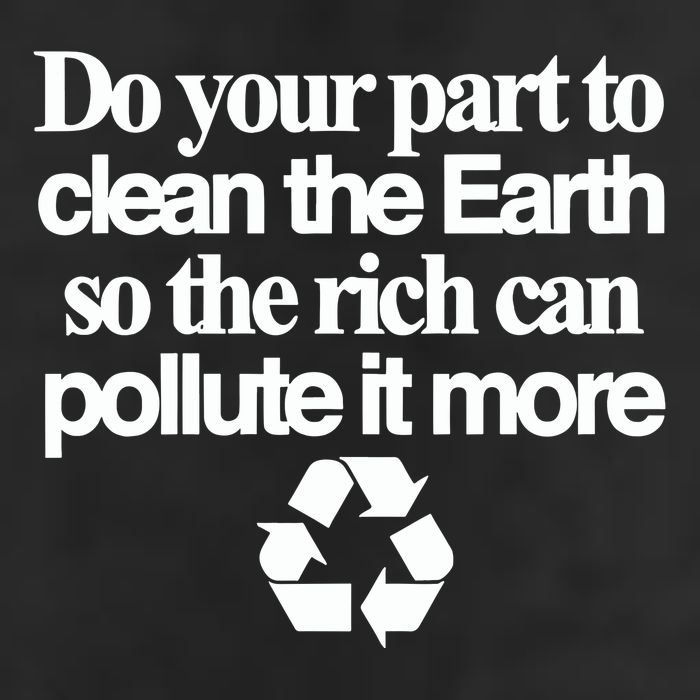 Do Your Part To Clean The Earth So The Rich Can Pollute It More Microfiber Hand Towel
