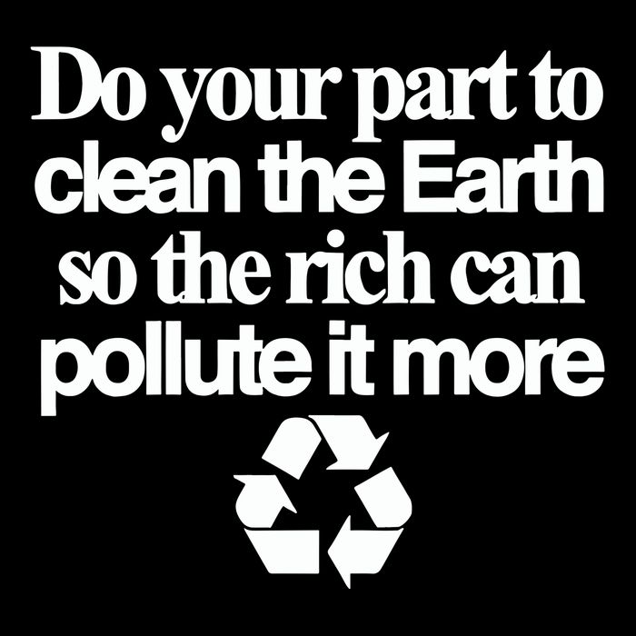 Do Your Part To Clean The Earth So The Rich Can Pollute It More Short Acrylic Beanie