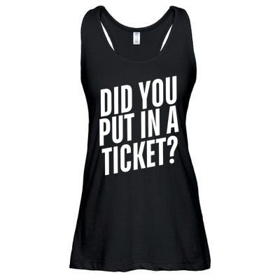 Did You Put In A Ticket User Support It Network Administrator Help Desk Ladies Essential Flowy Tank