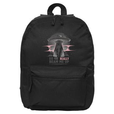 Did You Really Beam Me Up Taylor Lover 16 in Basic Backpack