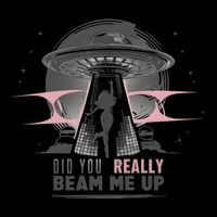Did You Really Beam Me Up Taylor Lover Zip Tote Bag