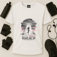 Did You Really Beam Me Up Taylor Lover Cooling Performance Crew T-Shirt