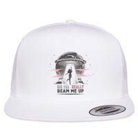 Did You Really Beam Me Up Taylor Lover Flat Bill Trucker Hat