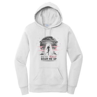 Did You Really Beam Me Up Taylor Lover Women's Pullover Hoodie