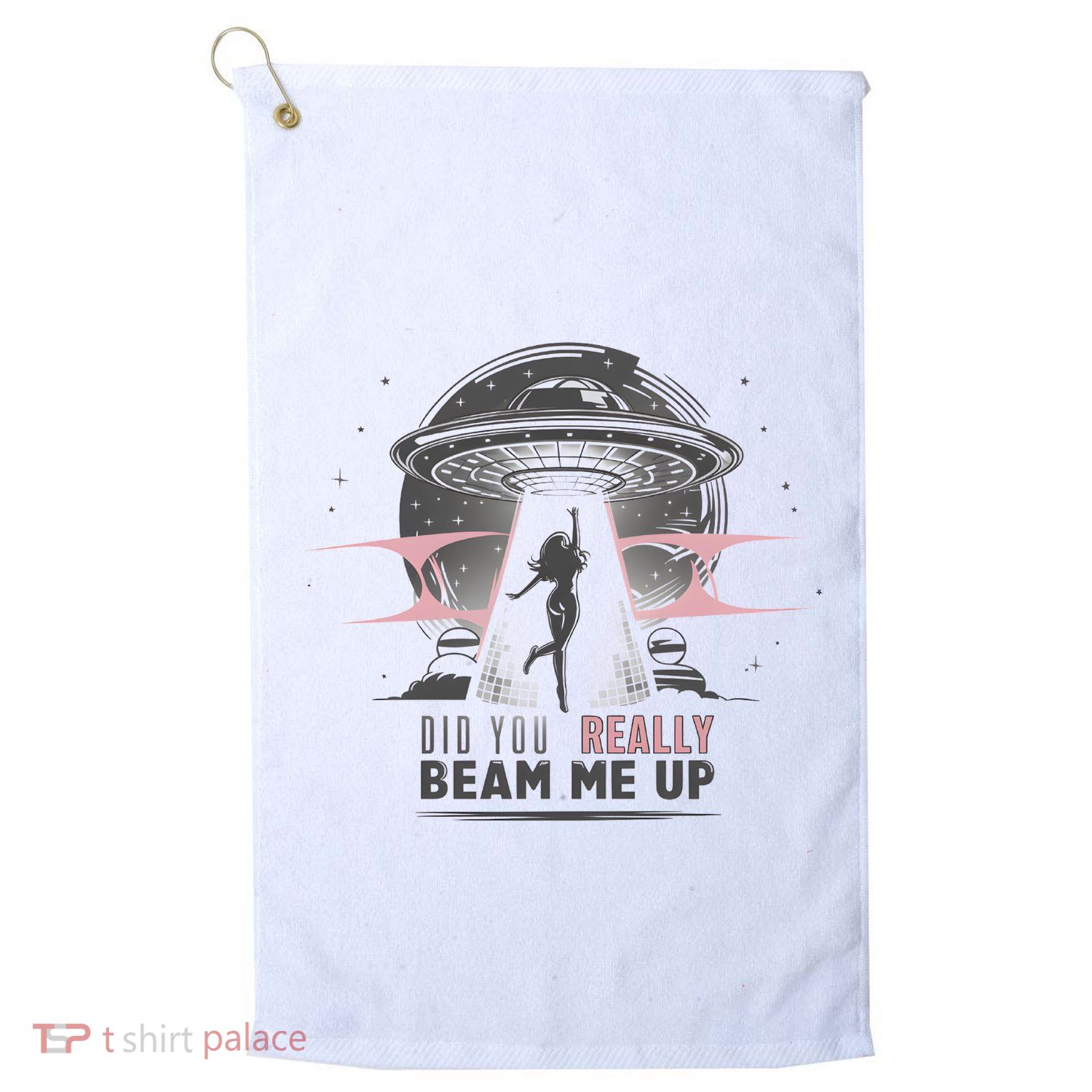 Did You Really Beam Me Up Taylor Lover Golf Towel