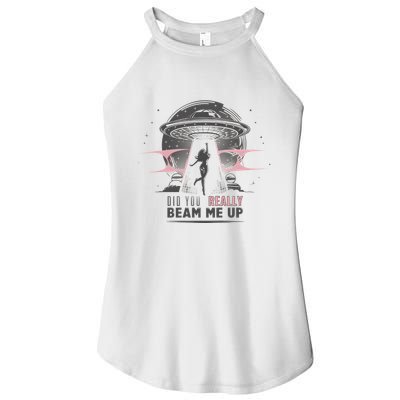 Did You Really Beam Me Up Taylor Lover Women's Perfect Tri Rocker Tank