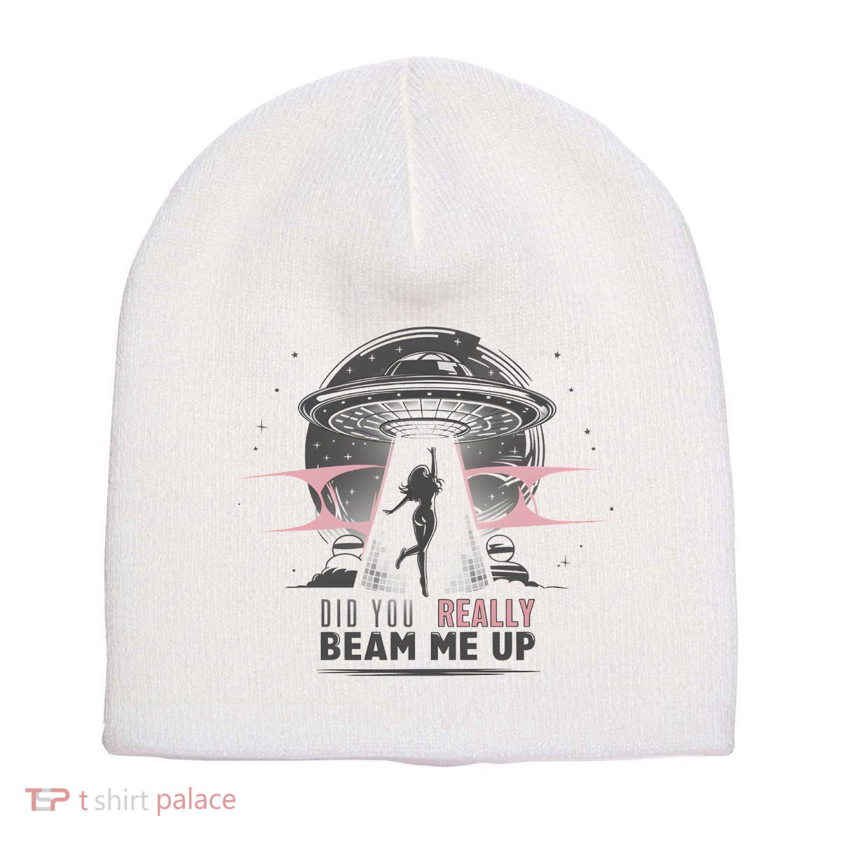 Did You Really Beam Me Up Taylor Lover Short Acrylic Beanie