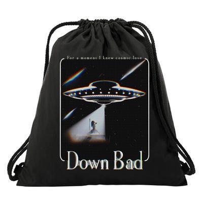 Did You Really Beam Me Up Down Bad Drawstring Bag