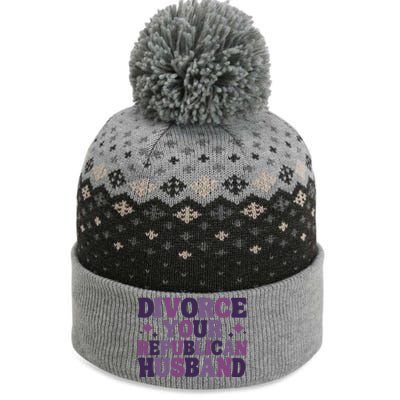 Divorce Your Republican Husband The Baniff Cuffed Pom Beanie