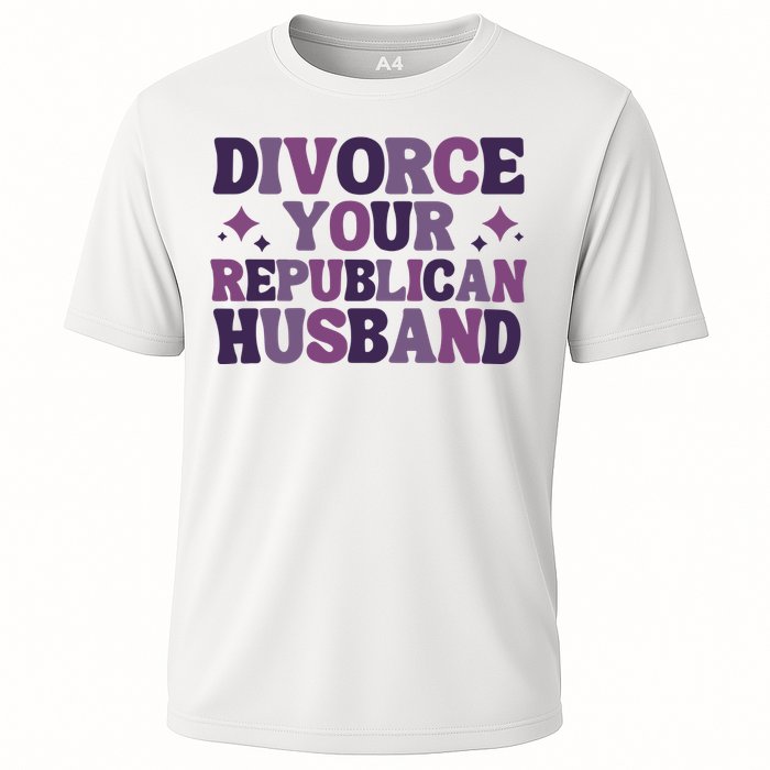 Divorce Your Republican Husband Cooling Performance Crew T-Shirt