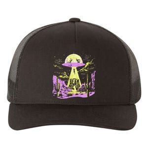 Did You Really Beam Me Up Ufo Yupoong Adult 5-Panel Trucker Hat