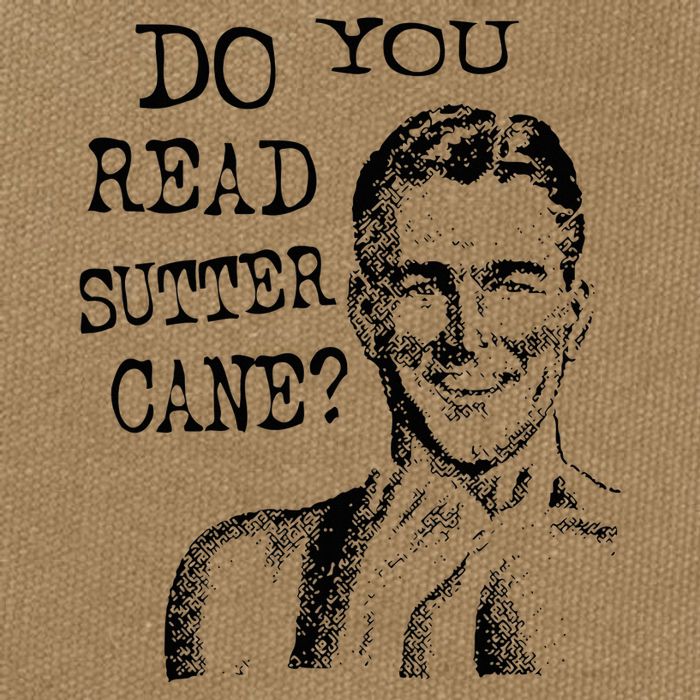 Do You Read Sutter Cane Humorous Cotton Canvas Backpack