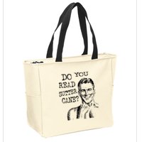 Do You Read Sutter Cane Humorous Zip Tote Bag
