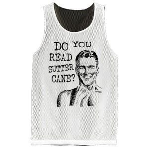 Do You Read Sutter Cane Humorous Mesh Reversible Basketball Jersey Tank