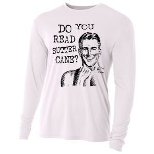 Do You Read Sutter Cane Humorous Cooling Performance Long Sleeve Crew