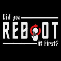 Did You Reboot It First Computer Programmer Security Tech Women's V-Neck T-Shirt