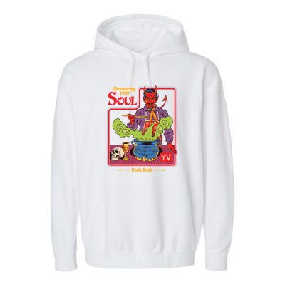 Devouring Your Soul Garment-Dyed Fleece Hoodie