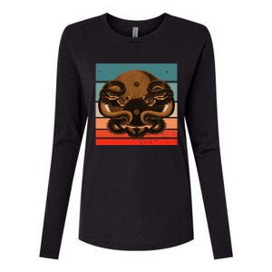 Dragon Yinyang Symbol Balance Harmony Symmetrical Scales Womens Cotton Relaxed Long Sleeve T-Shirt