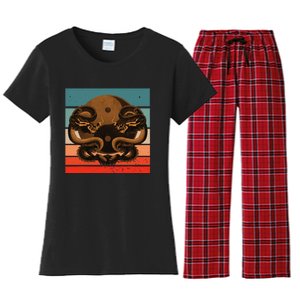 Dragon Yinyang Symbol Balance Harmony Symmetrical Scales Women's Flannel Pajama Set