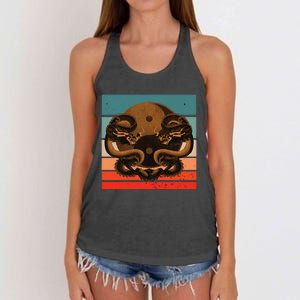 Dragon Yinyang Symbol Balance Harmony Symmetrical Scales Women's Knotted Racerback Tank