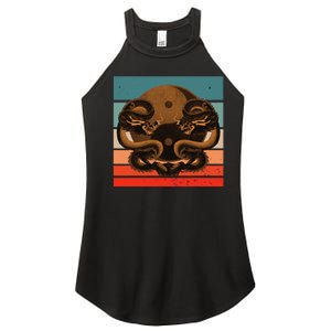 Dragon Yinyang Symbol Balance Harmony Symmetrical Scales Women's Perfect Tri Rocker Tank