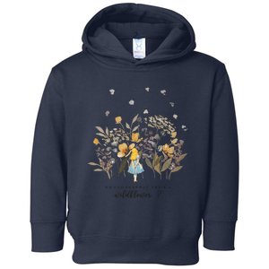 Do You Suppose She's A Wildflower Cute Cartoon Lover Toddler Hoodie