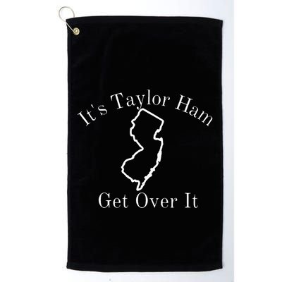 Do You Say Taylor Ham Or Pork Roll New Jersey Golf Towel