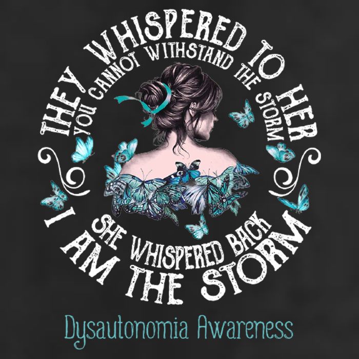 Dysautonomia Awareness I Am The Storm Adult Drive Performance Visor