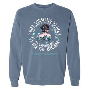 Dysautonomia Awareness I Am The Storm Garment-Dyed Sweatshirt