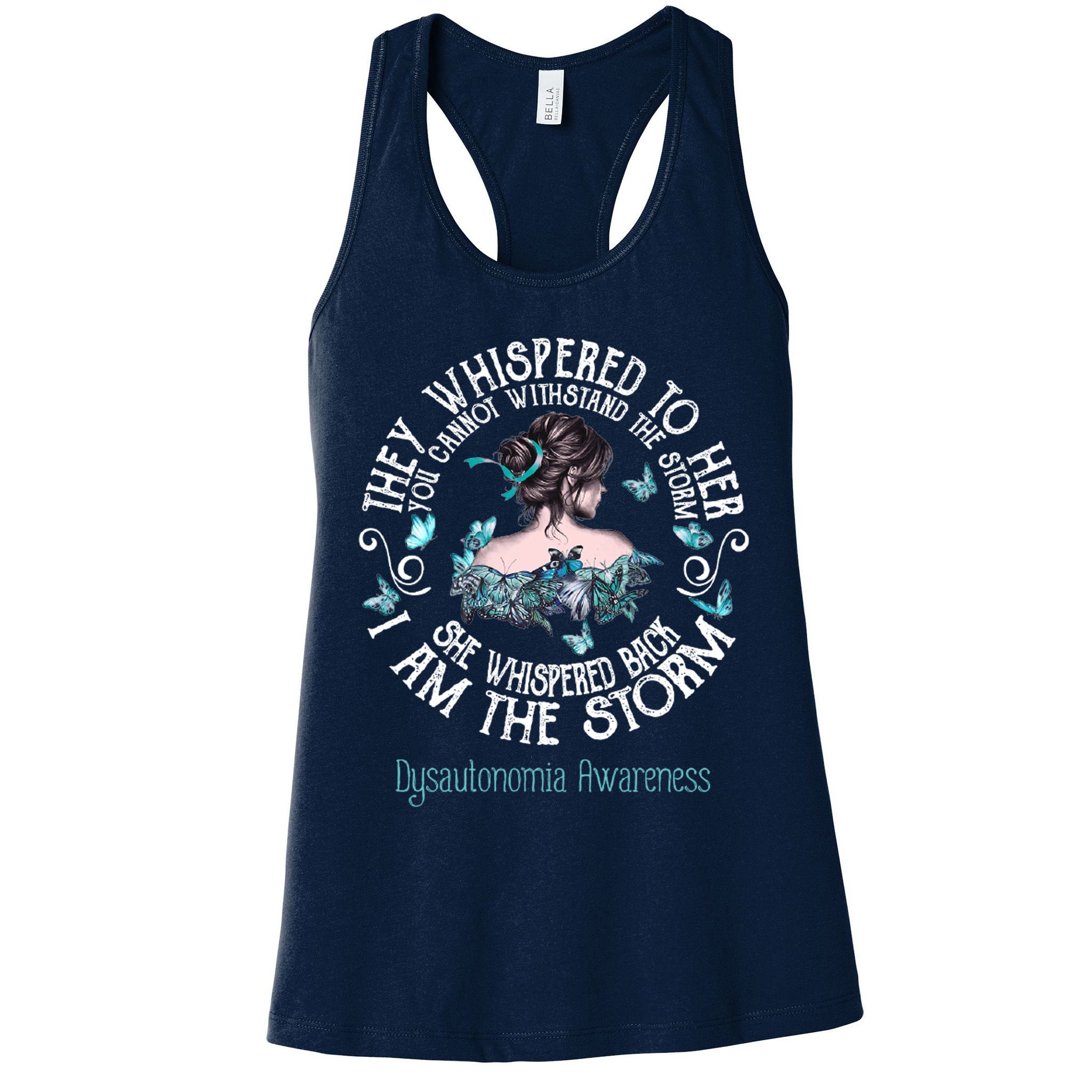 Dysautonomia Awareness I Am The Storm Womens Tank Top