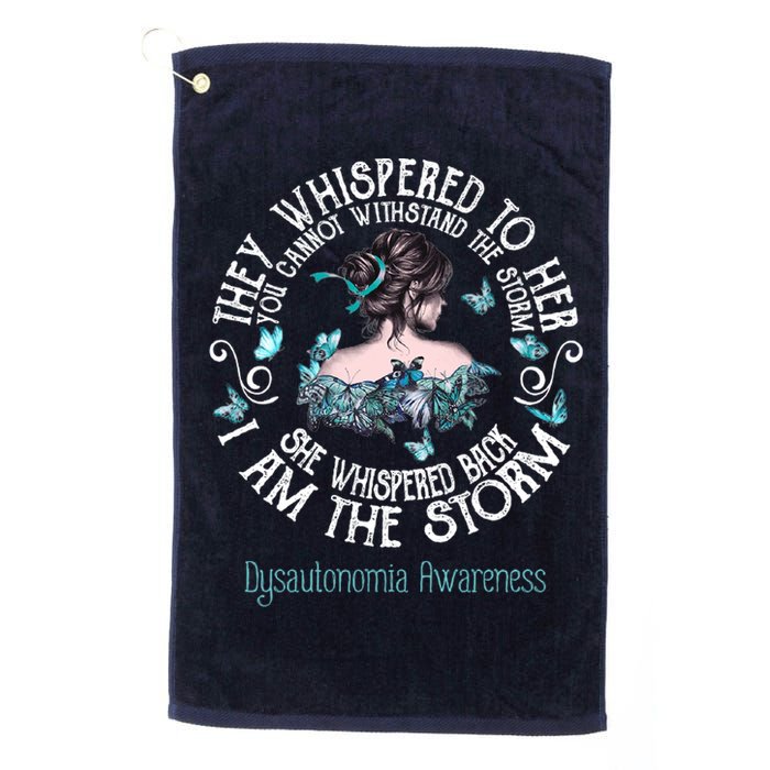 Dysautonomia Awareness I Am The Storm Golf Towel