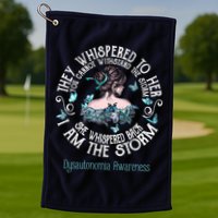 Dysautonomia Awareness I Am The Storm Golf Towel
