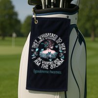 Dysautonomia Awareness I Am The Storm Golf Towel