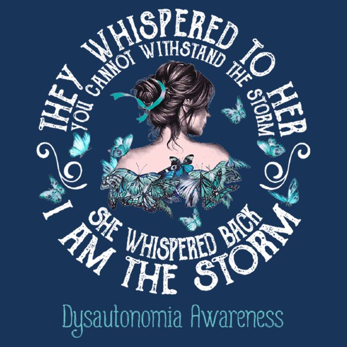 Dysautonomia Awareness I Am The Storm Golf Towel