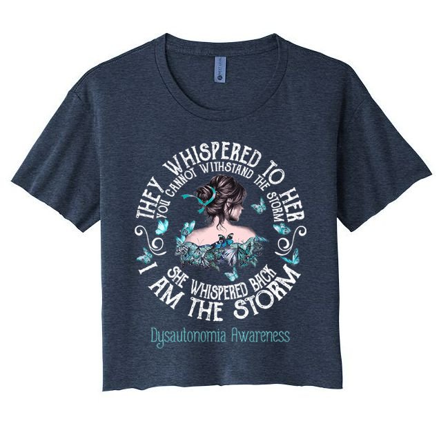 Dysautonomia Awareness I Am The Storm Crop Top