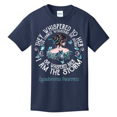 Dysautonomia Awareness I Am The Storm Kids T-Shirt