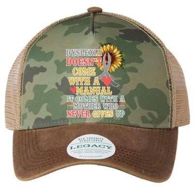 Dyslexia Doesn't Come With A Manual Legacy Tie Dye Trucker Hat